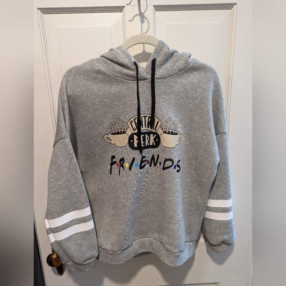 Friends hoodie. Central Perk logo.
